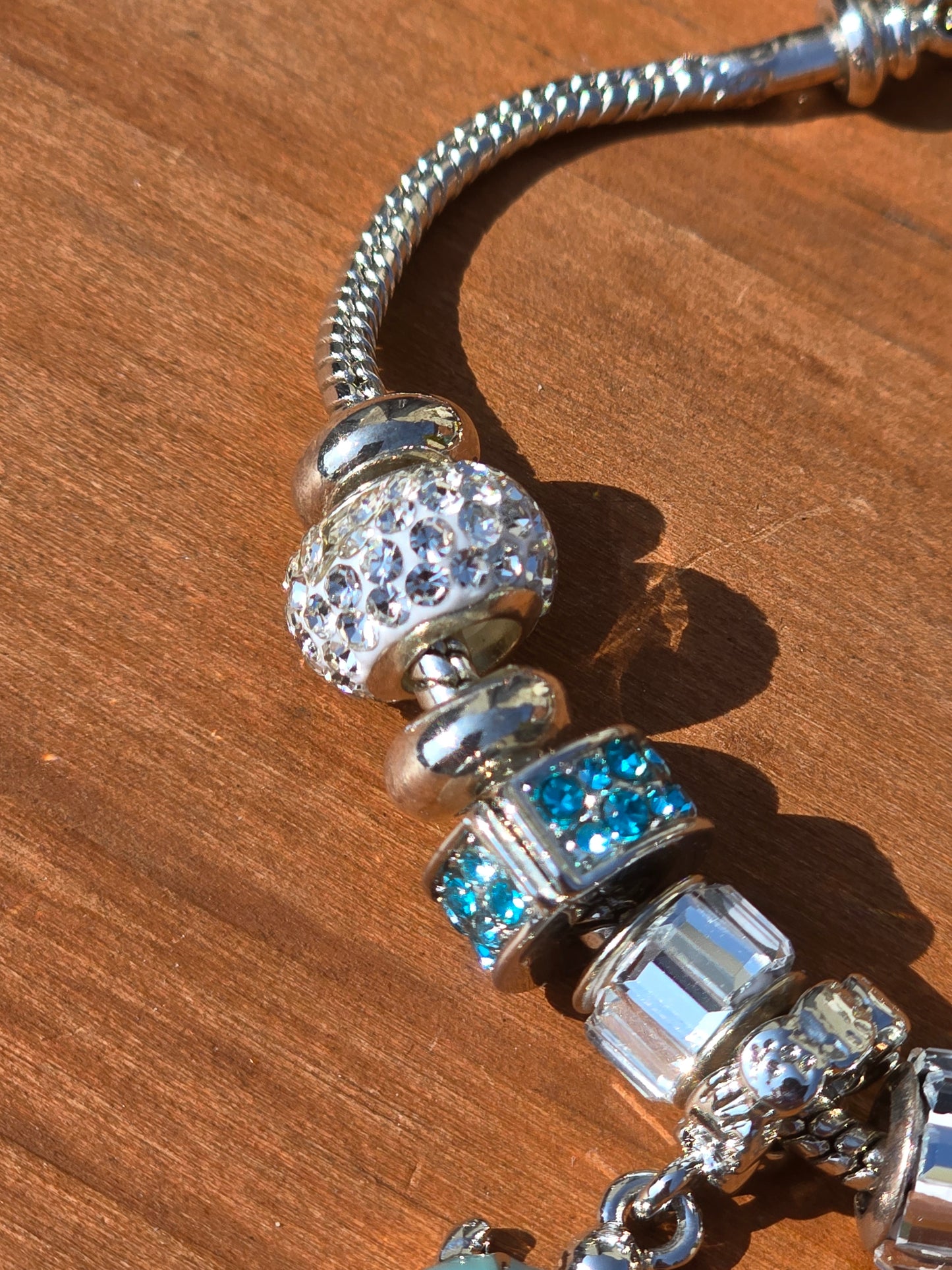 Snake Chain Charm Bracelets for Women and Girls - Unique Charm Bracelets with Various Designs