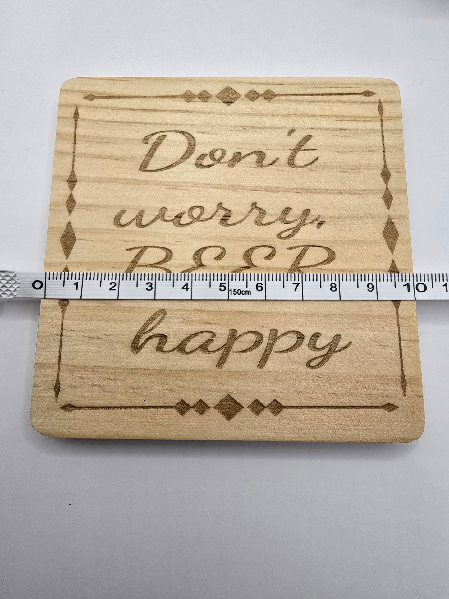 Personalised Bottle Opener and Wooden Coaster Set
