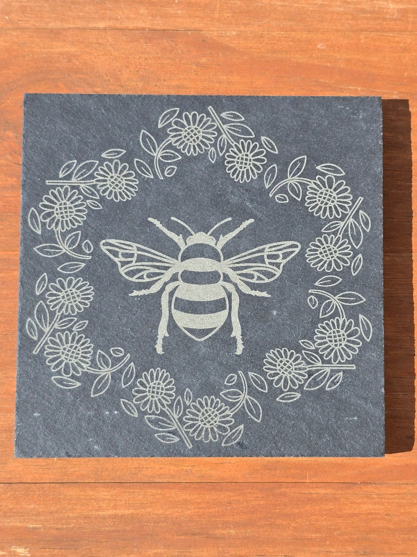 Various Animal design slate coasters - Stag, Dragon, Bee, Cow, Lion, Giraffe, Elephant