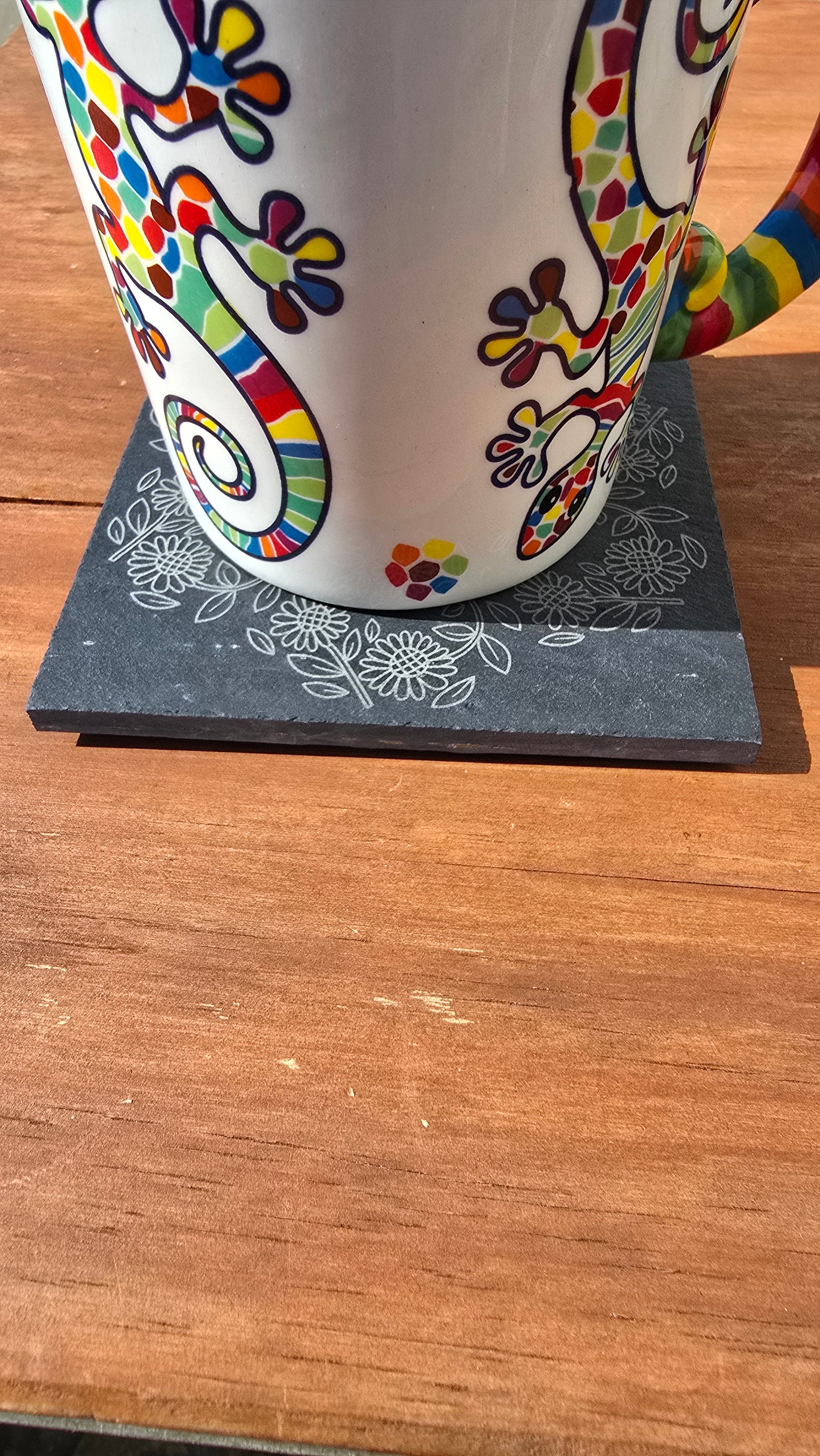 Various Animal design slate coasters - Stag, Dragon, Bee, Cow, Lion, Giraffe, Elephant