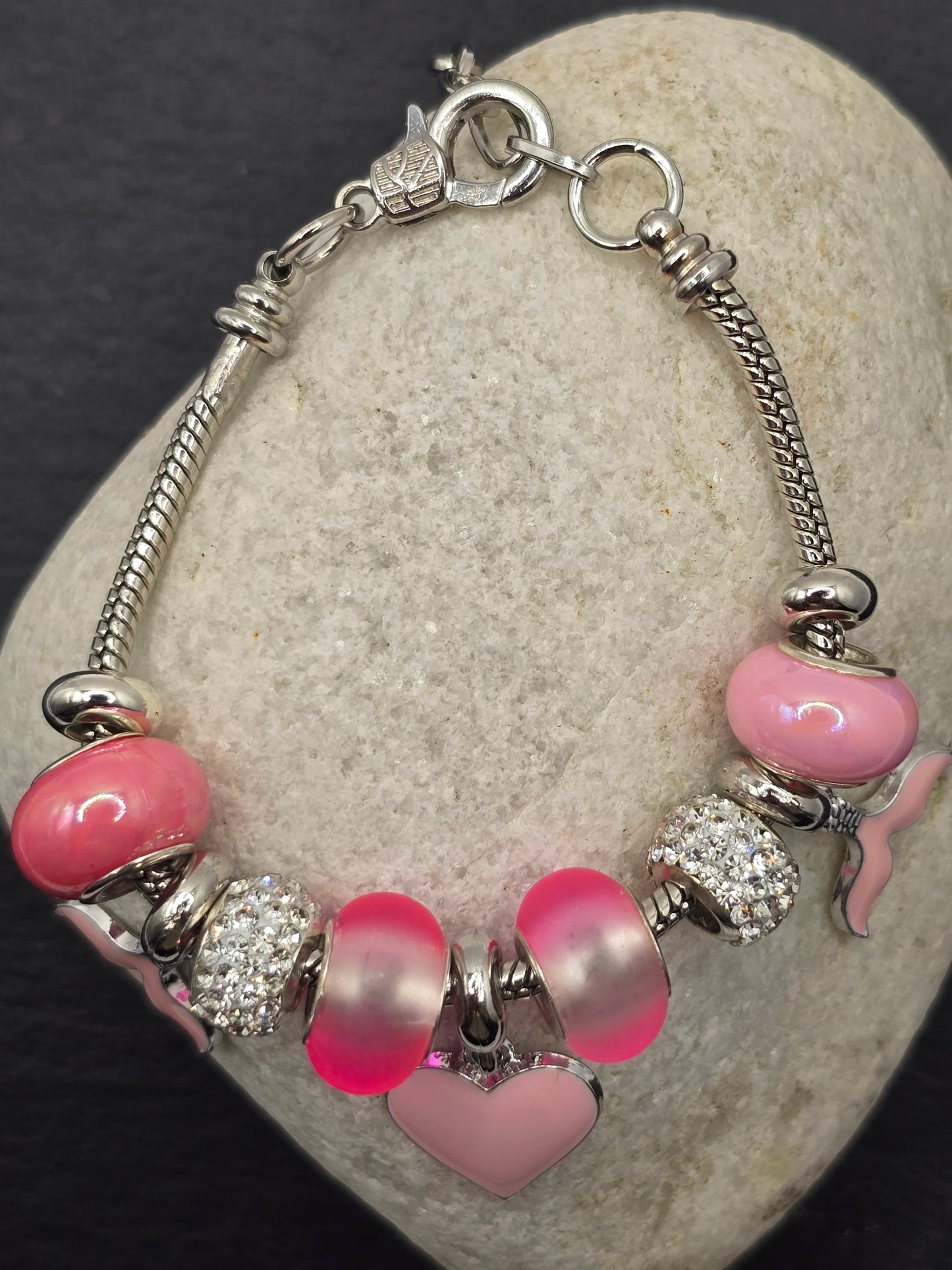 Snake Chain Charm Bracelets for Women and Girls - Unique Charm Bracelets with Various Designs