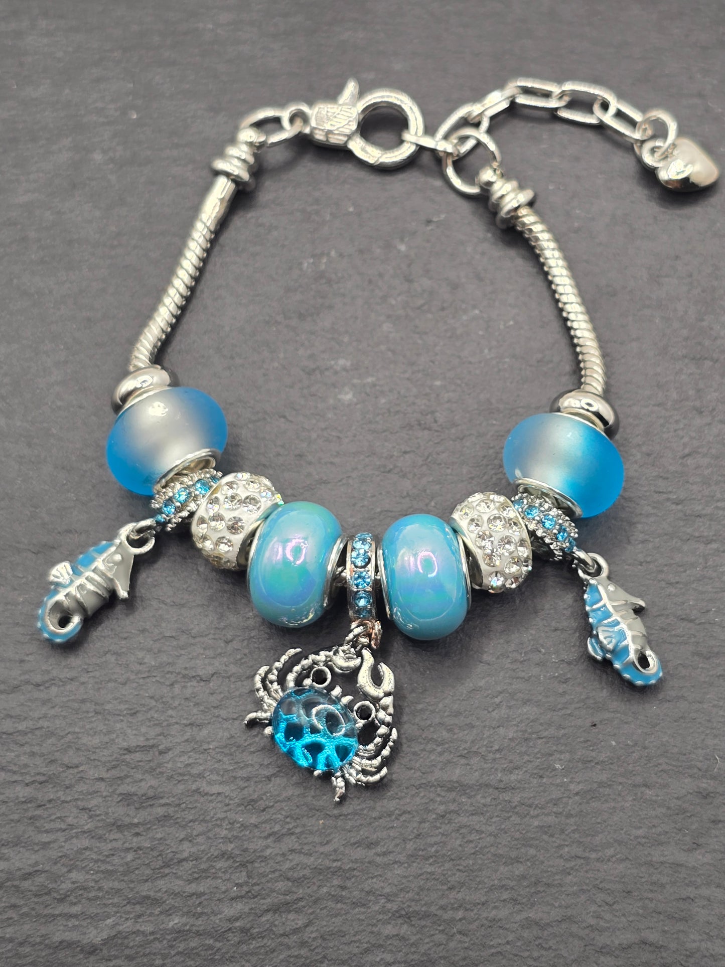 Snake Chain Charm Bracelets for Women and Girls - Unique Charm Bracelets with Various Designs