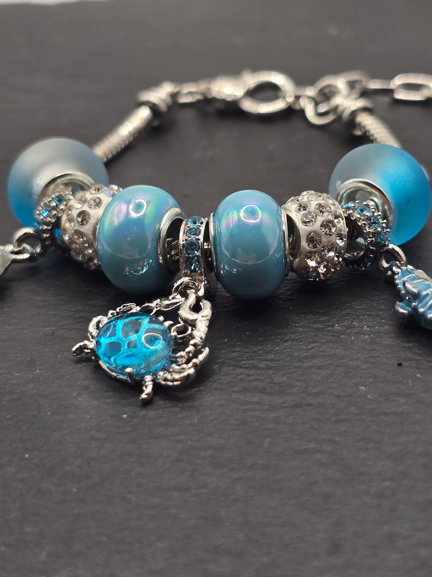 Snake Chain Charm Bracelets for Women and Girls - Unique Charm Bracelets with Various Designs
