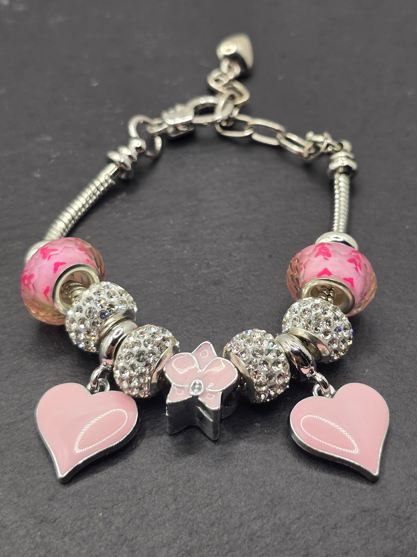Snake Chain Charm Bracelets for Women and Girls - Unique Charm Bracelets with Various Designs