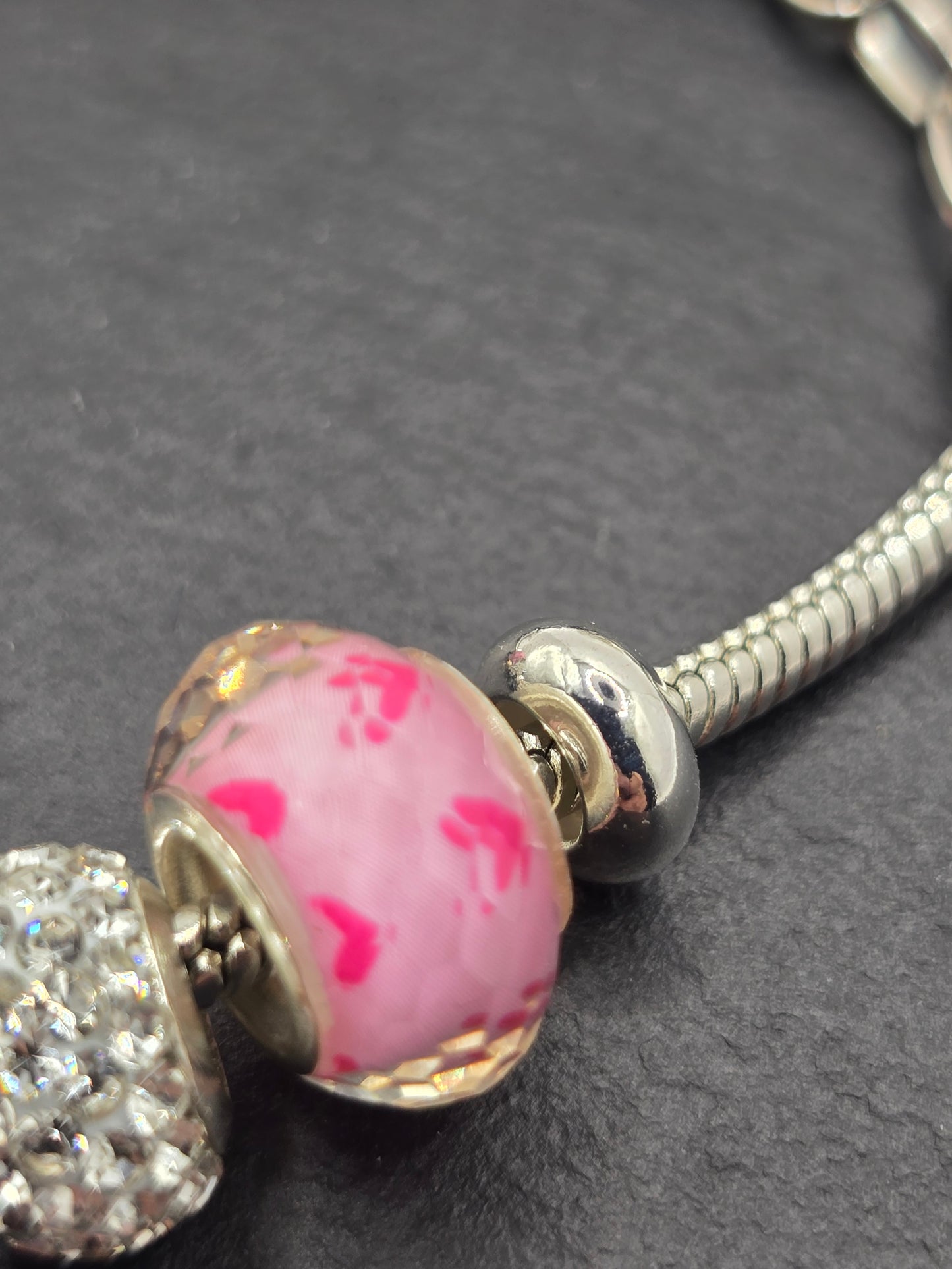 Snake Chain Charm Bracelets for Women and Girls - Unique Charm Bracelets with Various Designs