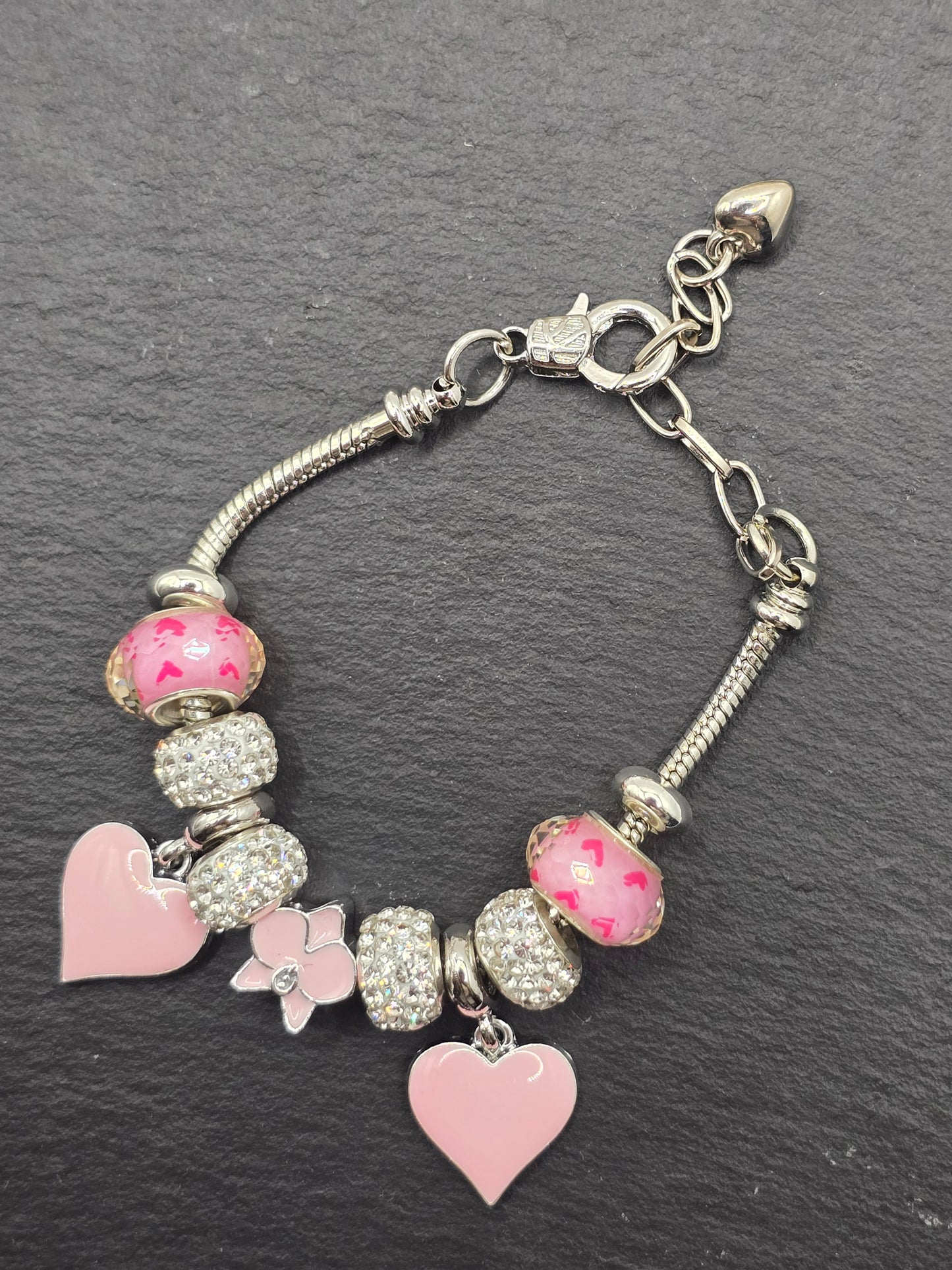 Snake Chain Charm Bracelets for Women and Girls - Unique Charm Bracelets with Various Designs