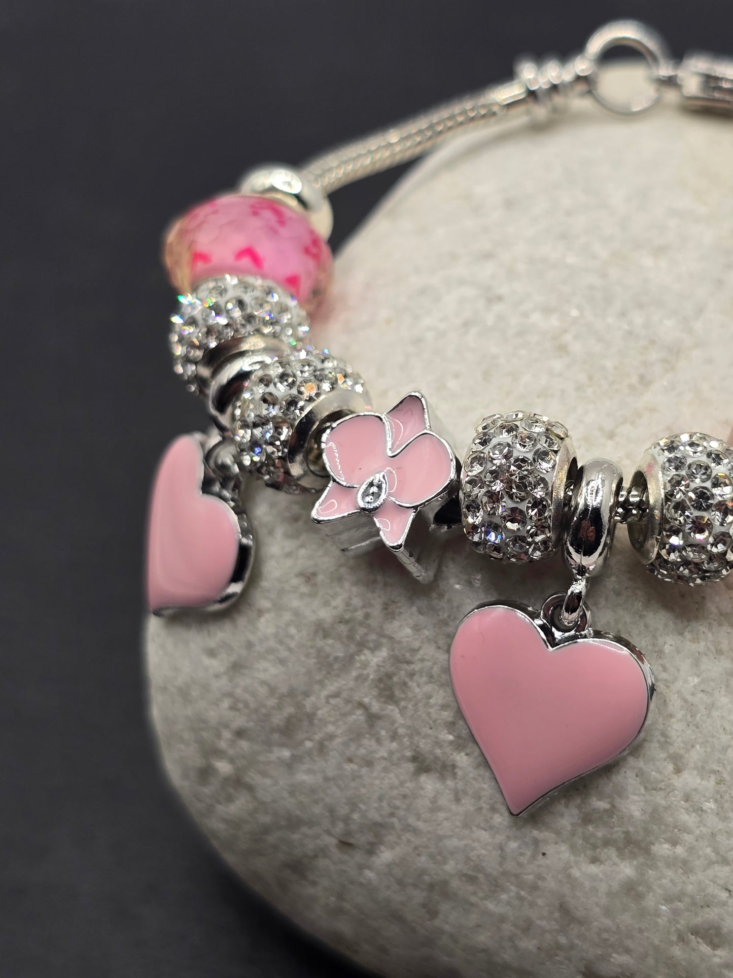 Snake Chain Charm Bracelets for Women and Girls - Unique Charm Bracelets with Various Designs