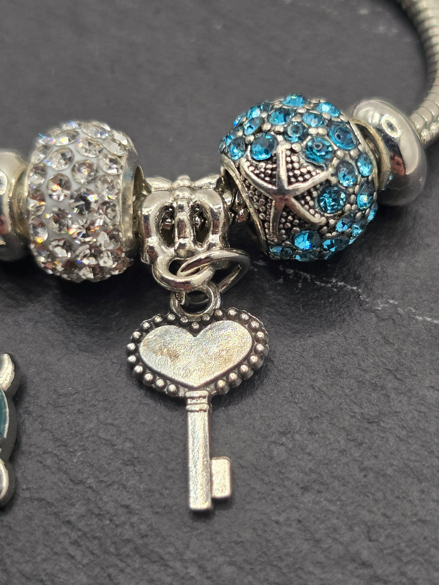 Snake Chain Charm Bracelets for Women and Girls - Unique Charm Bracelets with Various Designs