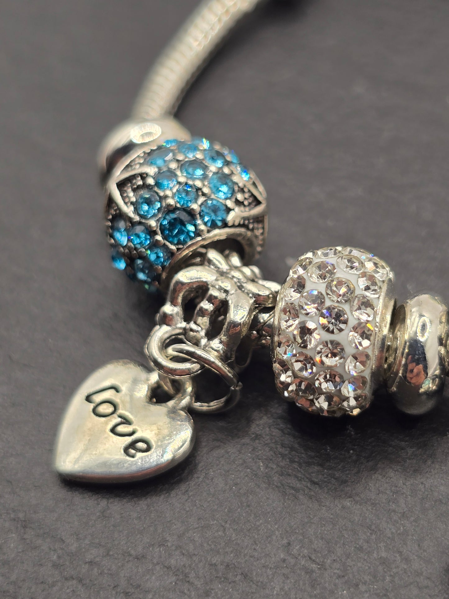 Snake Chain Charm Bracelets for Women and Girls - Unique Charm Bracelets with Various Designs