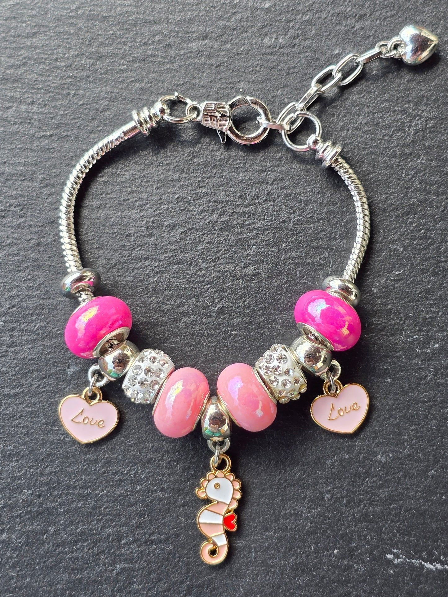 Snake Chain Charm Bracelets for Women and Girls - Unique Charm Bracelets with Various Designs