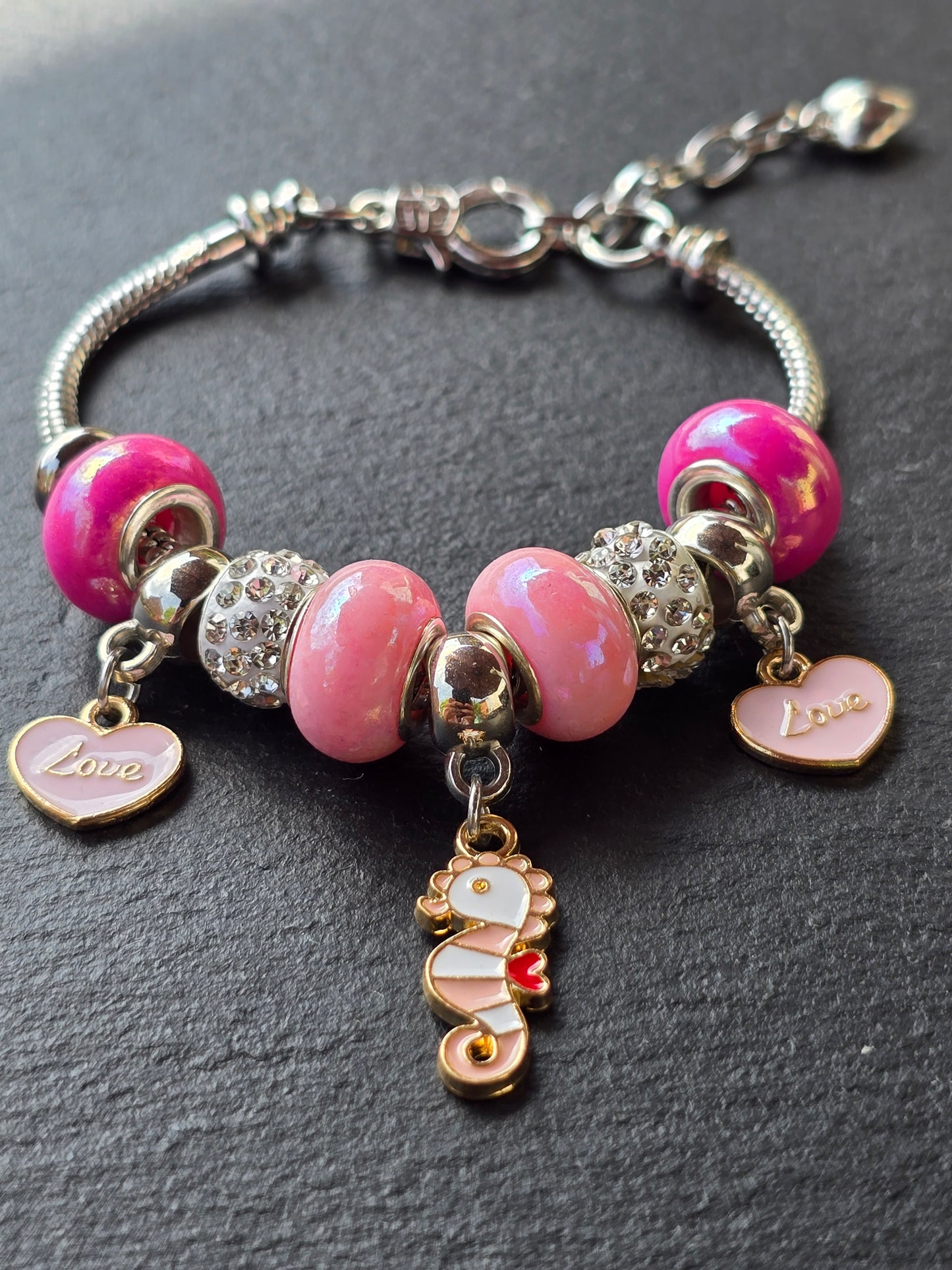 Snake Chain Charm Bracelets for Women and Girls - Unique Charm Bracelets with Various Designs