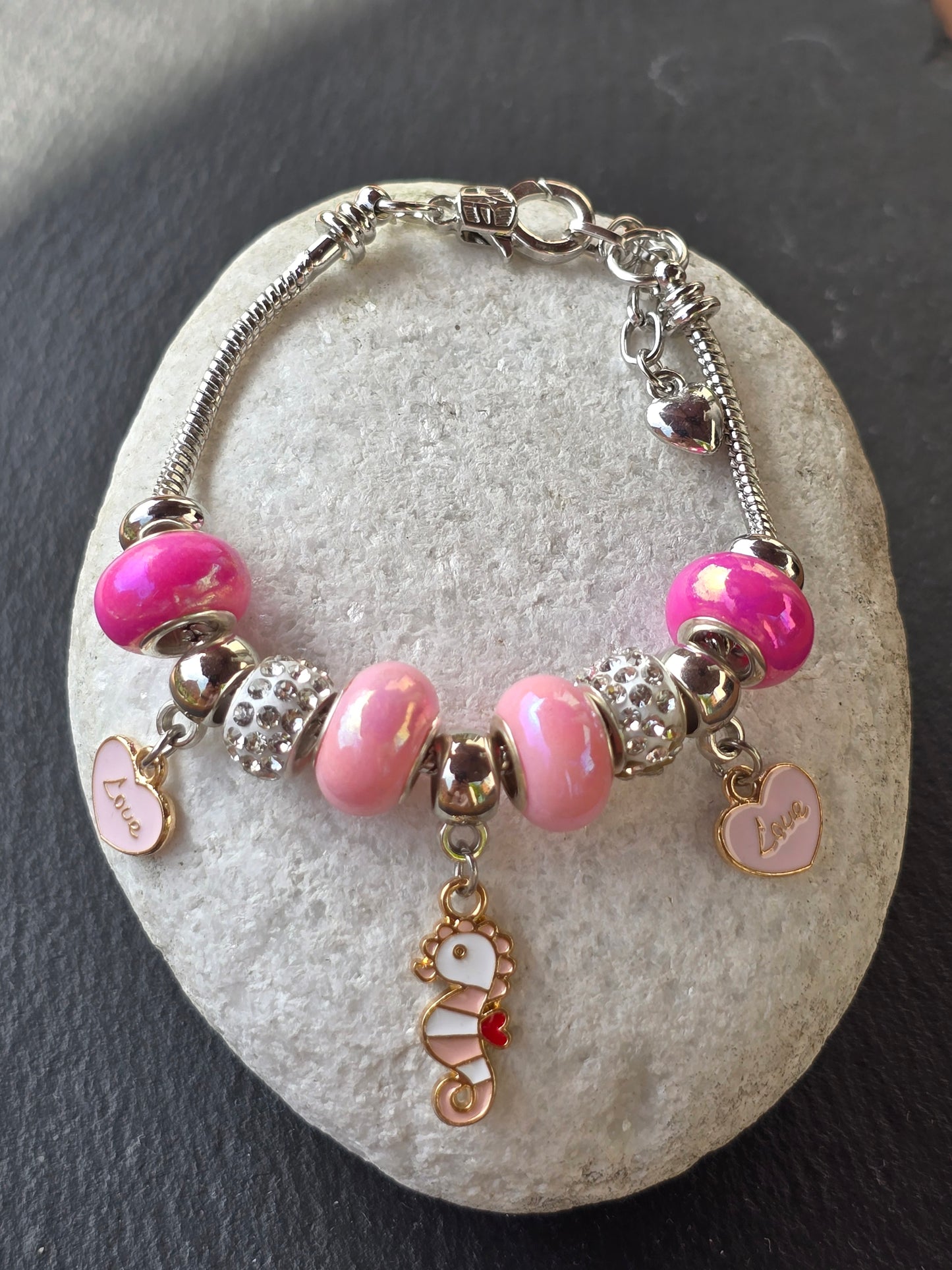 Snake Chain Charm Bracelets for Women and Girls - Unique Charm Bracelets with Various Designs