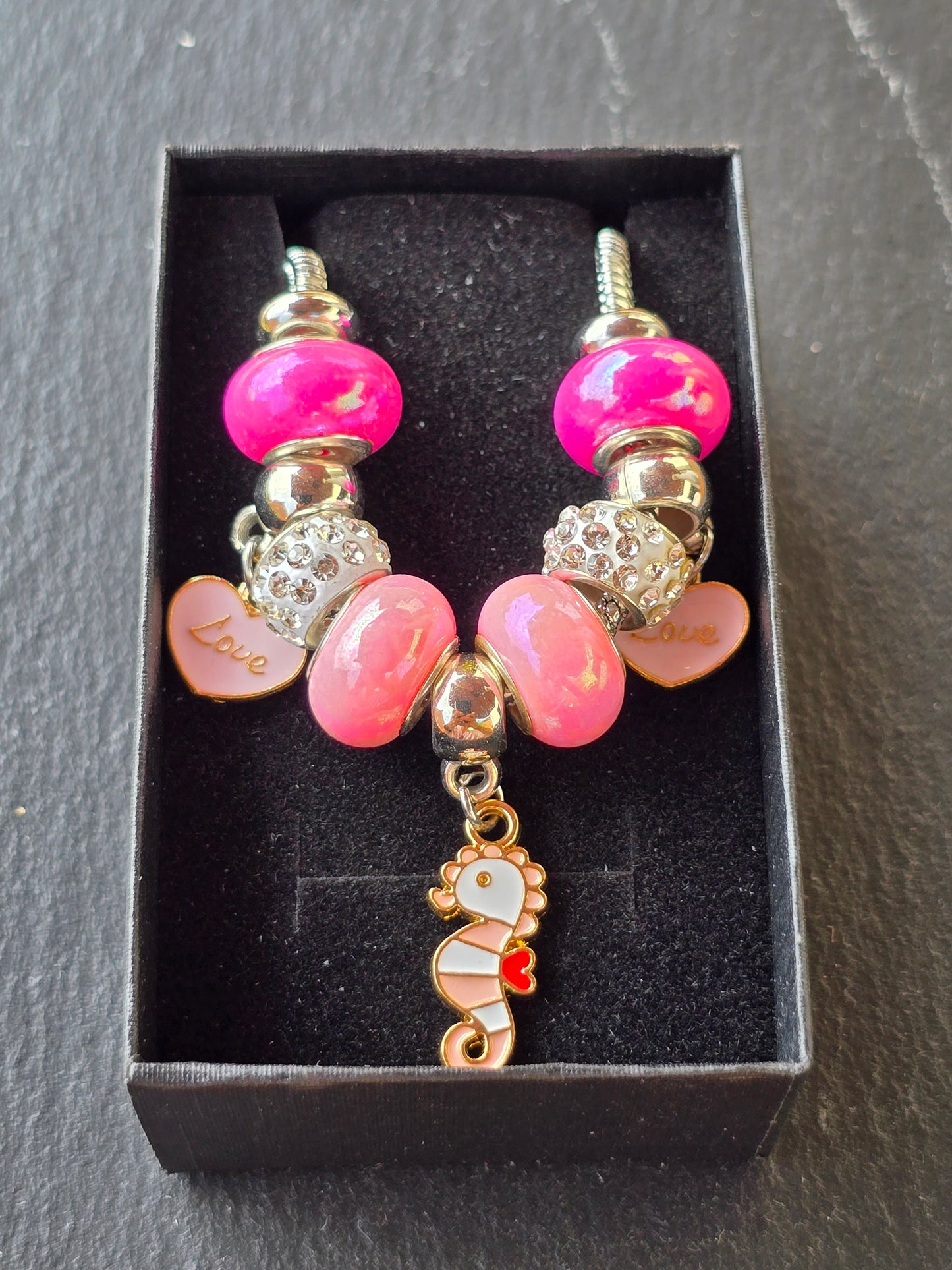 Snake Chain Charm Bracelets for Women and Girls - Unique Charm Bracelets with Various Designs