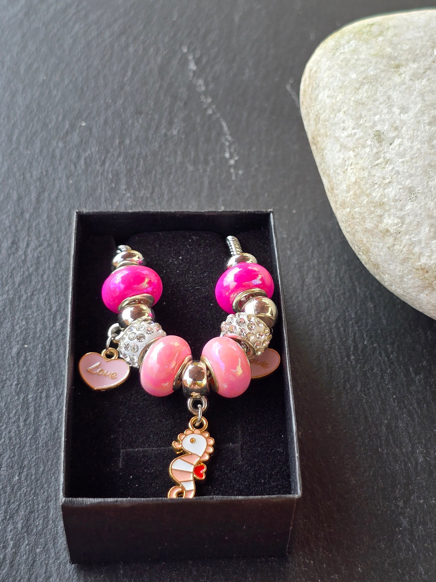 Snake Chain Charm Bracelets for Women and Girls - Unique Charm Bracelets with Various Designs