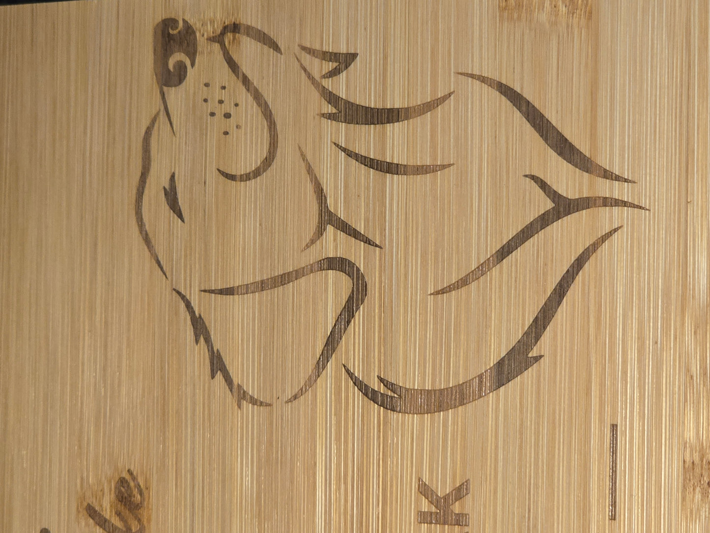 Every snack you make chopping board - Doggy themed bamboo cutting board