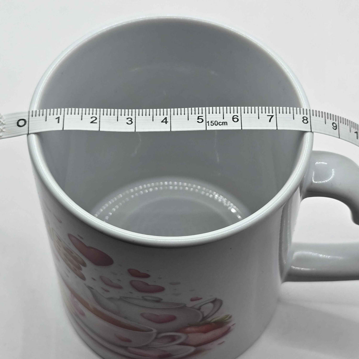 Be My Cookie to My Tea- Heart-Handle Mug ☕🍪