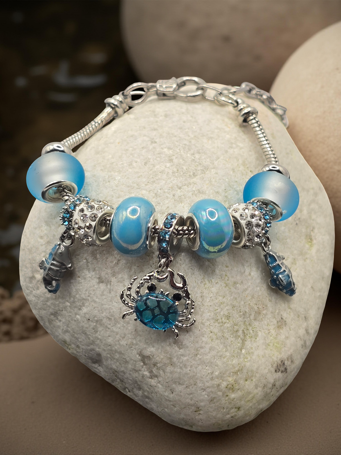 Snake Chain Charm Bracelets for Women and Girls - Unique Charm Bracelets with Various Designs