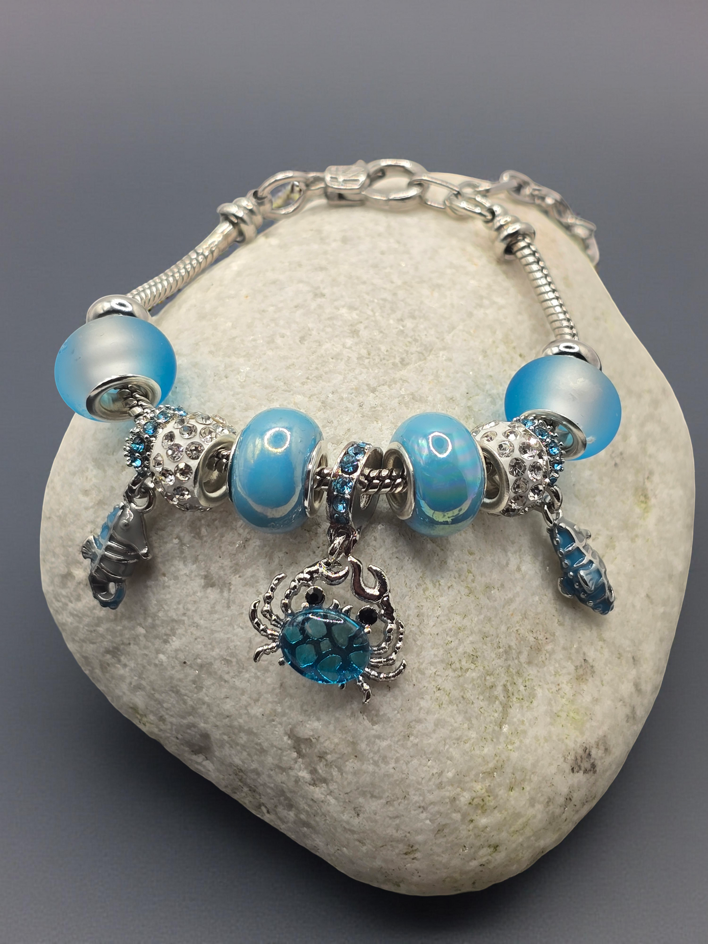 Snake Chain Charm Bracelets for Women and Girls - Unique Charm Bracelets with Various Designs