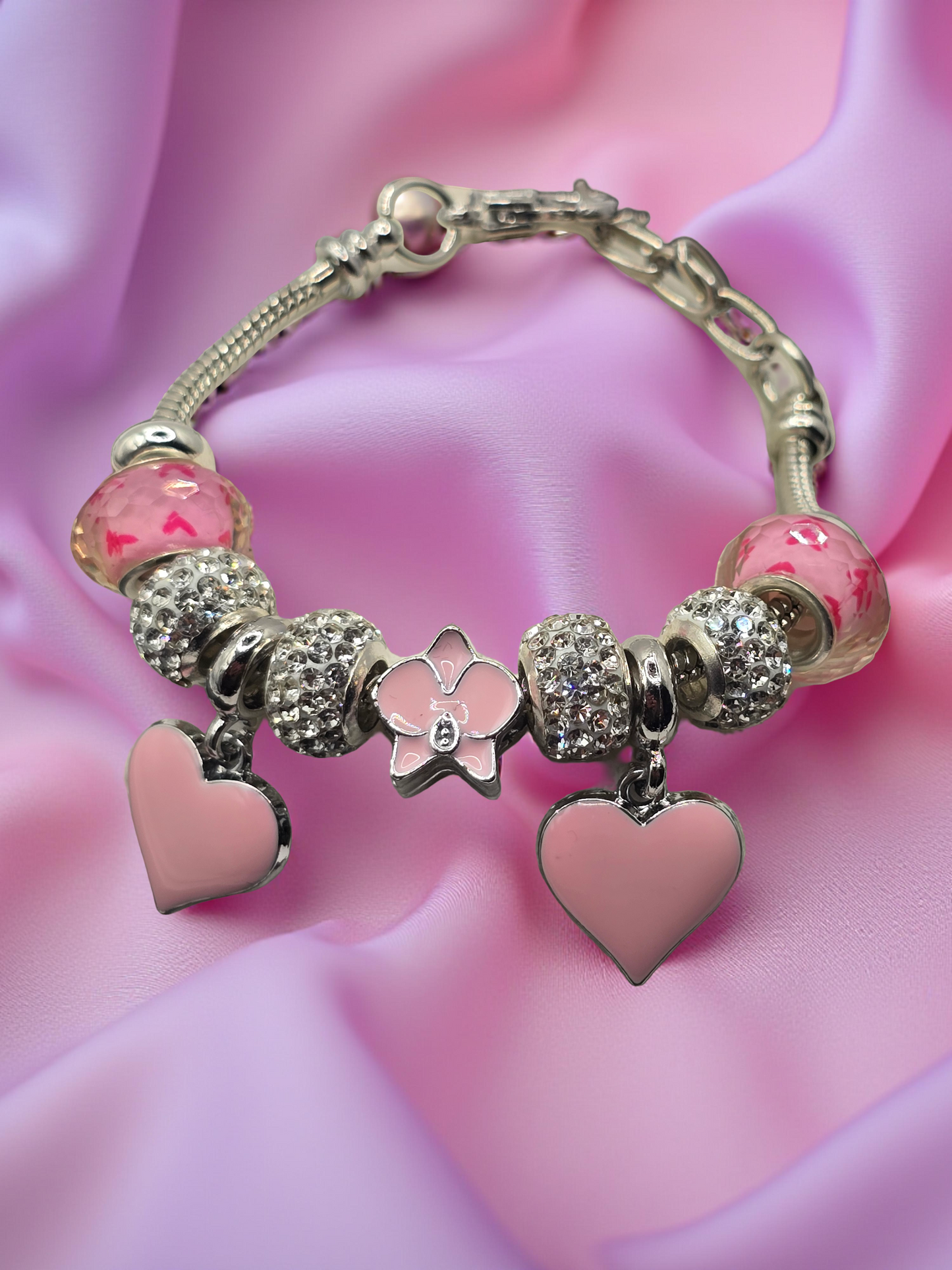 Snake Chain Charm Bracelets for Women and Girls - Unique Charm Bracelets with Various Designs