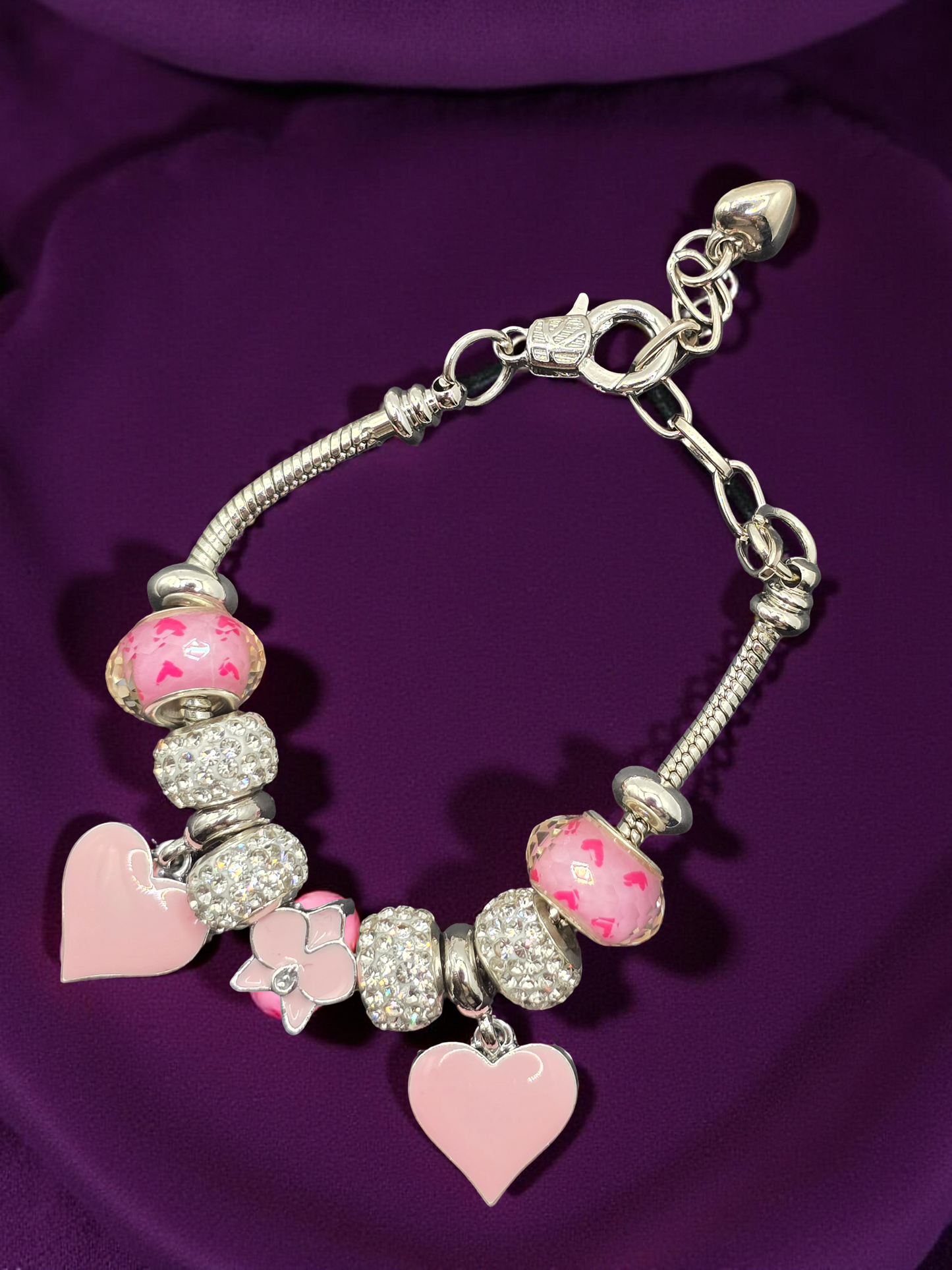 Snake Chain Charm Bracelets for Women and Girls - Unique Charm Bracelets with Various Designs