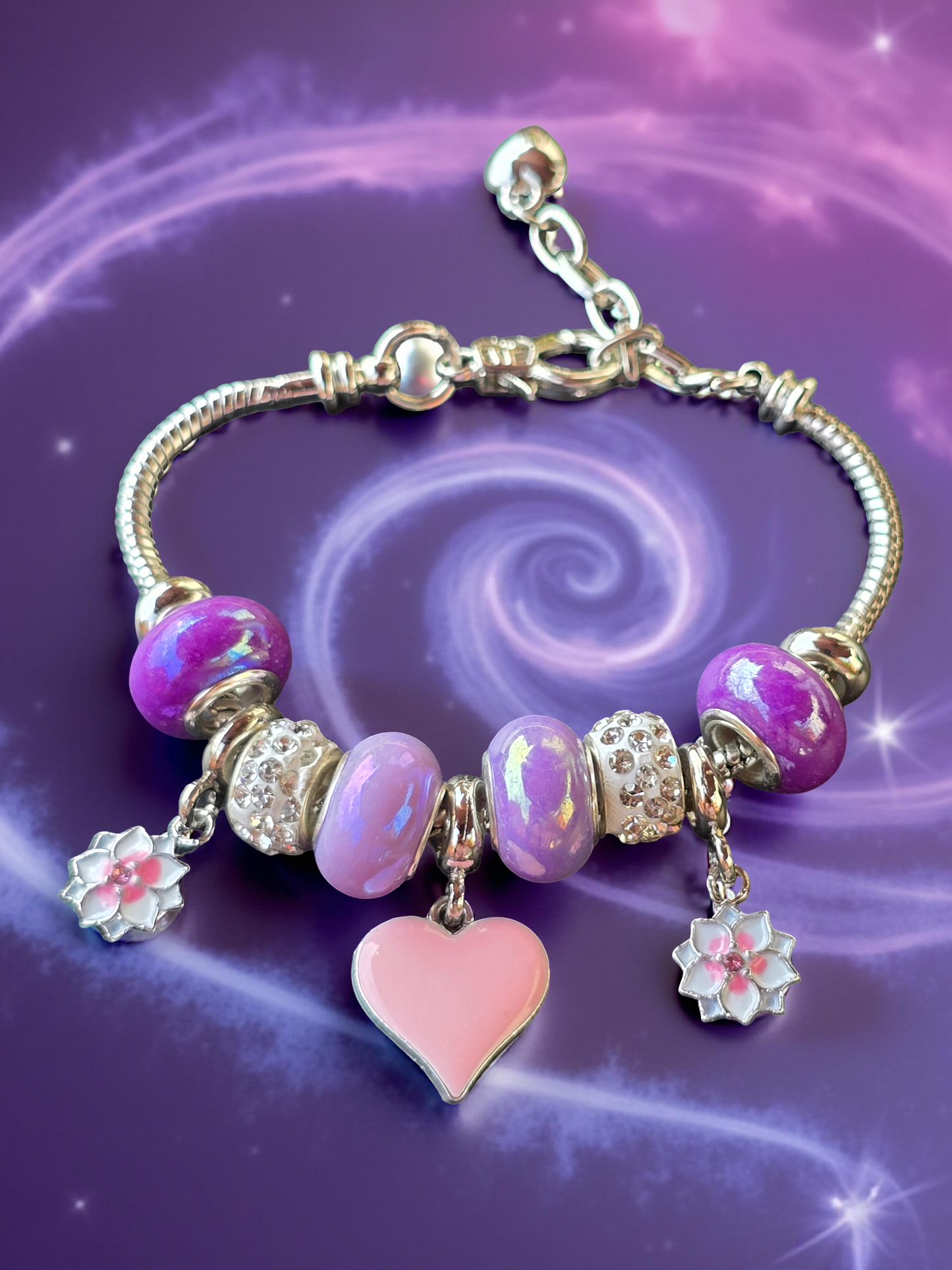 Snake Chain Charm Bracelets for Women and Girls - Unique Charm Bracelets with Various Designs