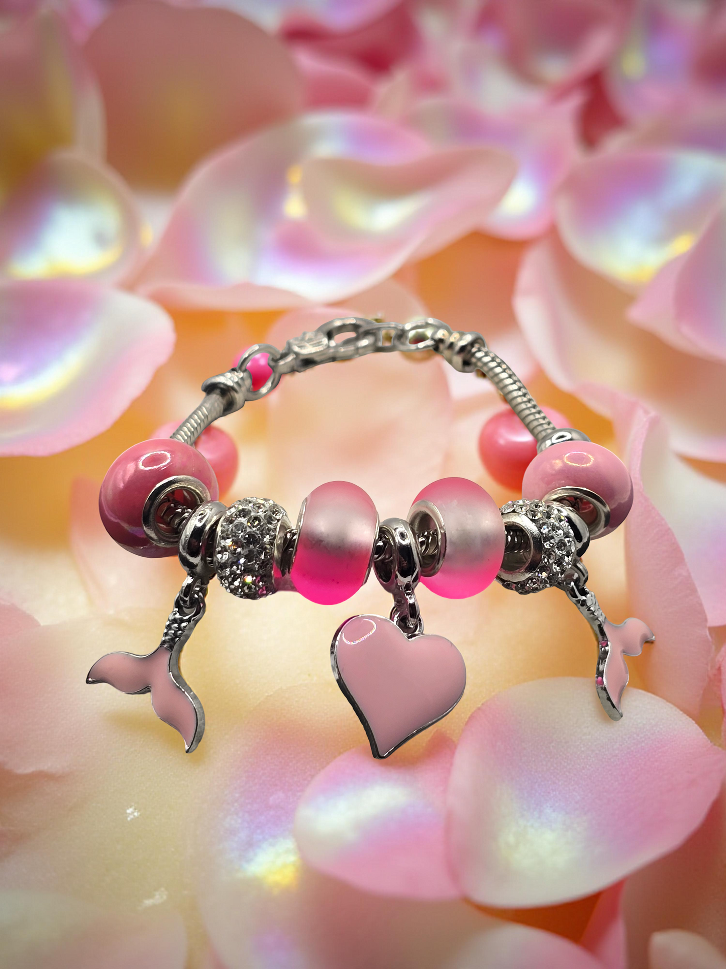 Snake Chain Charm Bracelets for Women and Girls - Unique Charm Bracelets with Various Designs