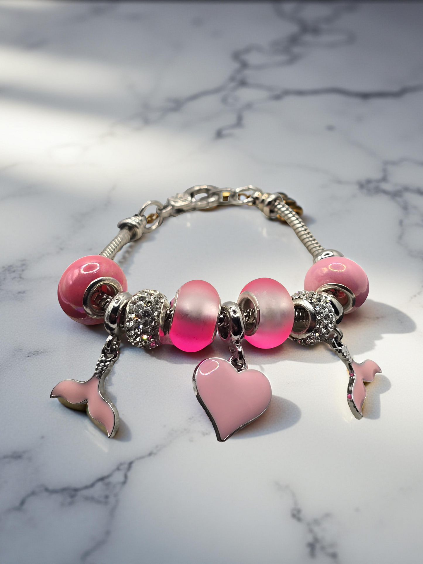 Snake Chain Charm Bracelets for Women and Girls - Unique Charm Bracelets with Various Designs
