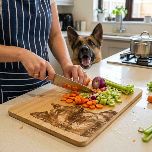 German Sheppard Bamboo Chopping Board 30cm x 24cm