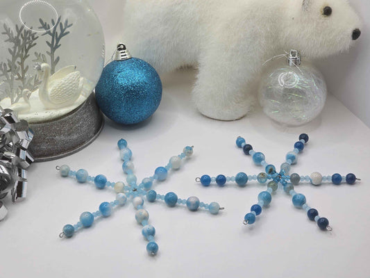 Handmade Snowflake Hanging Decorations – Wall or Tree Decoration