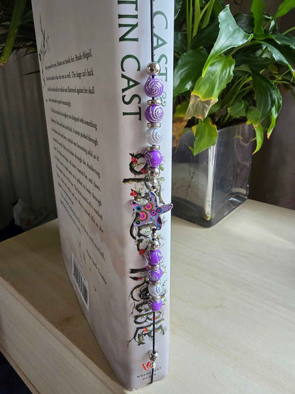 Starfish elastic wraparound Bookmark - Place holder for hardbacks, paperbacks, journals and diaries