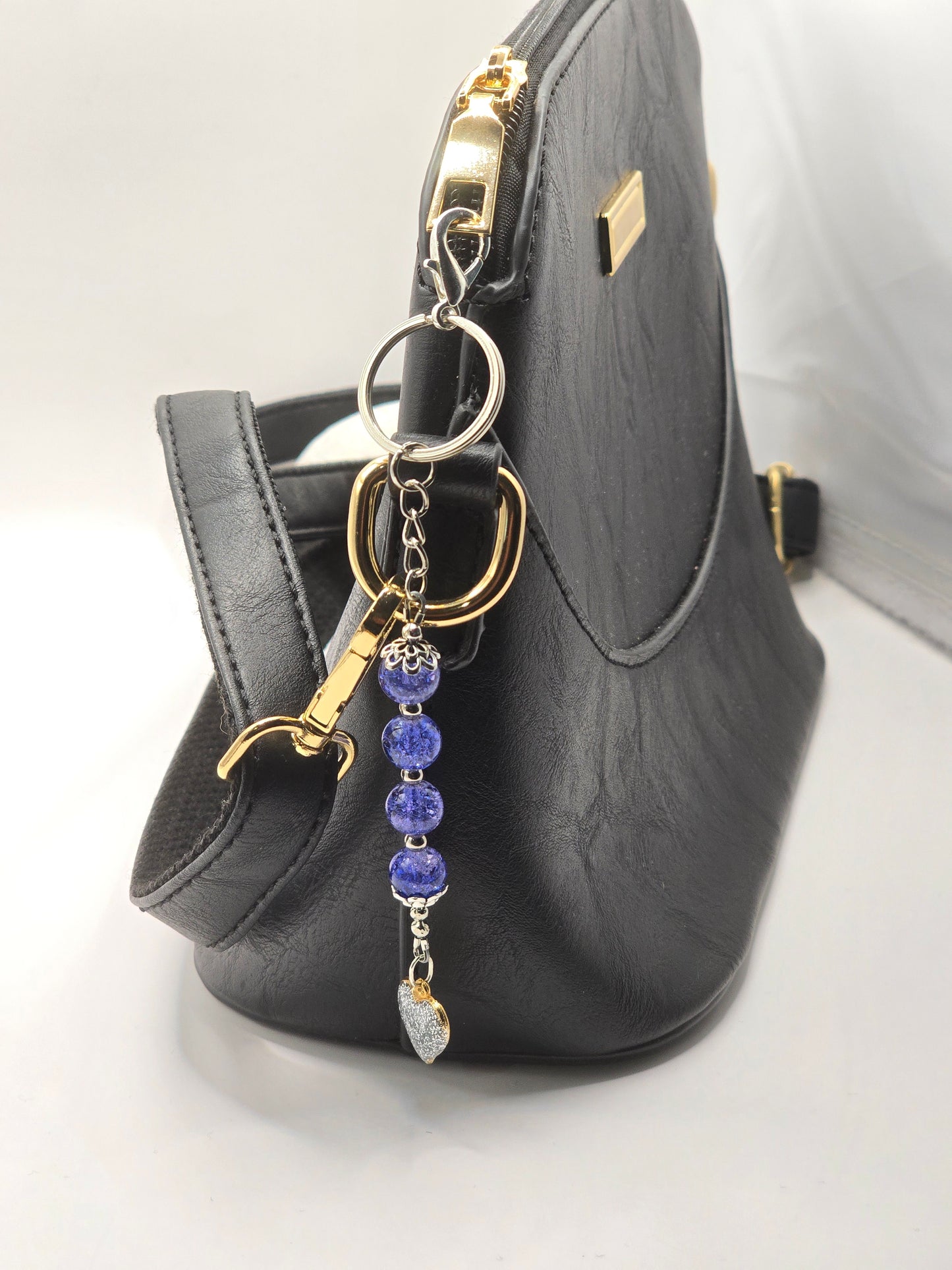 Silver Heart / Starfish / Sea Turtle, Zipper Pull Charm - Bag Accessory - Keyring
