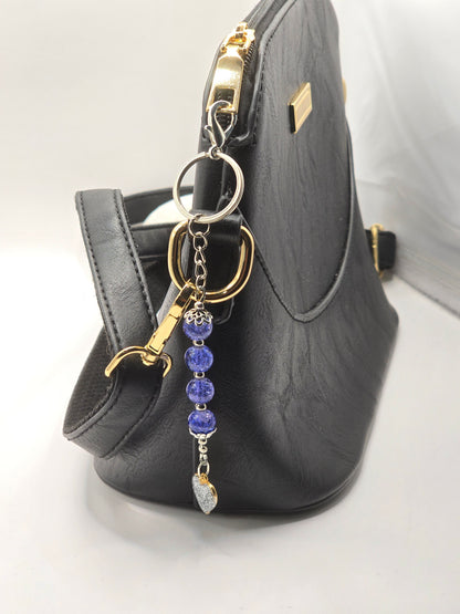 Silver Heart / Starfish / Sea Turtle, Zipper Pull Charm - Bag Accessory - Keyring