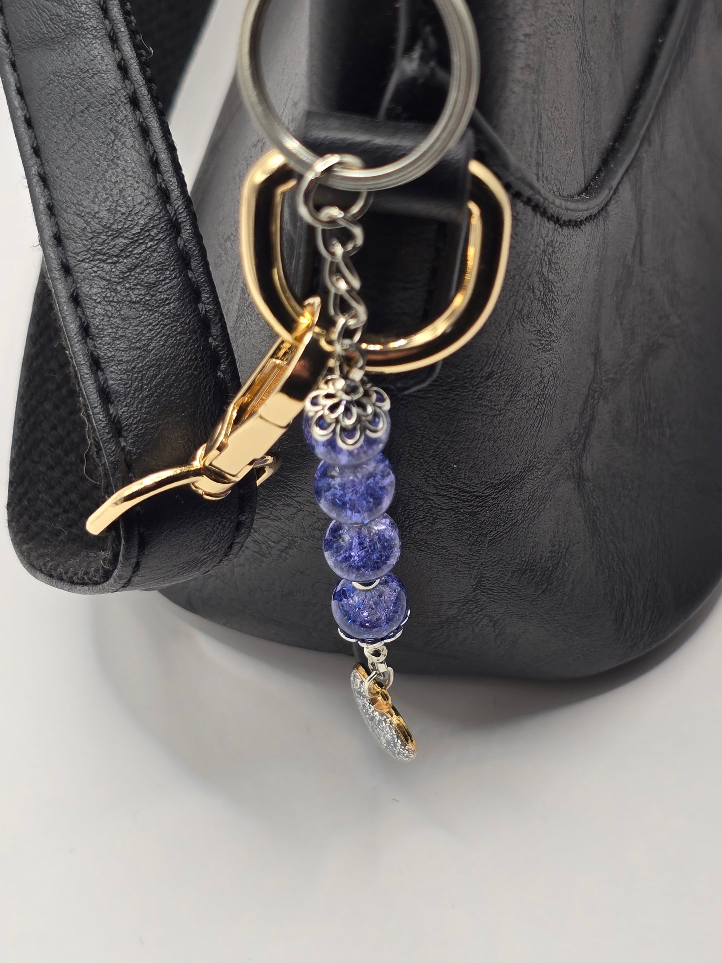 Silver Heart / Starfish / Sea Turtle, Zipper Pull Charm - Bag Accessory - Keyring