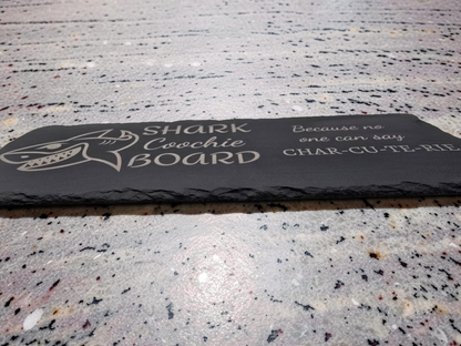 Shark Coochie Board - Slate Charcuterie Board - Slate Serving Platter