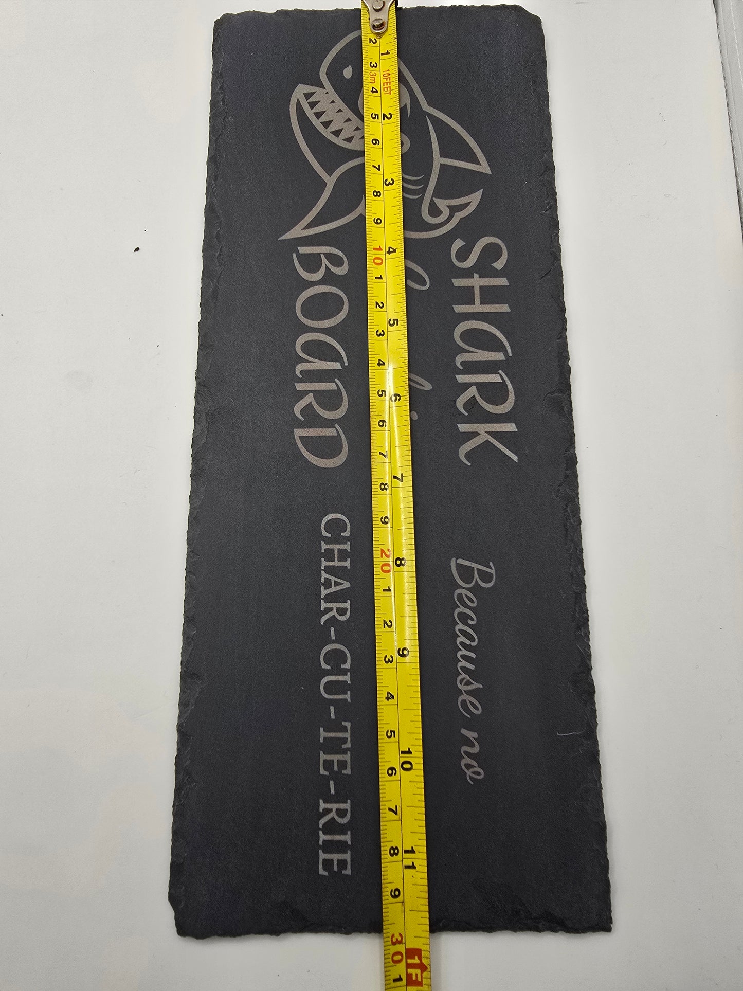 Shark Coochie Board - Slate Charcuterie Board - Slate Serving Platter