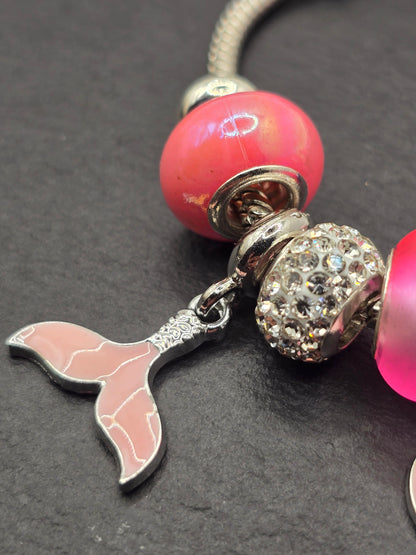 Snake Chain Charm Bracelets for Women and Girls - Unique Charm Bracelets with Various Designs