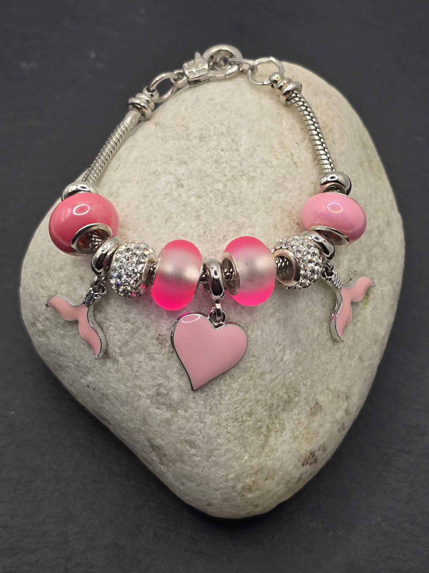 Snake Chain Charm Bracelets for Women and Girls - Unique Charm Bracelets with Various Designs