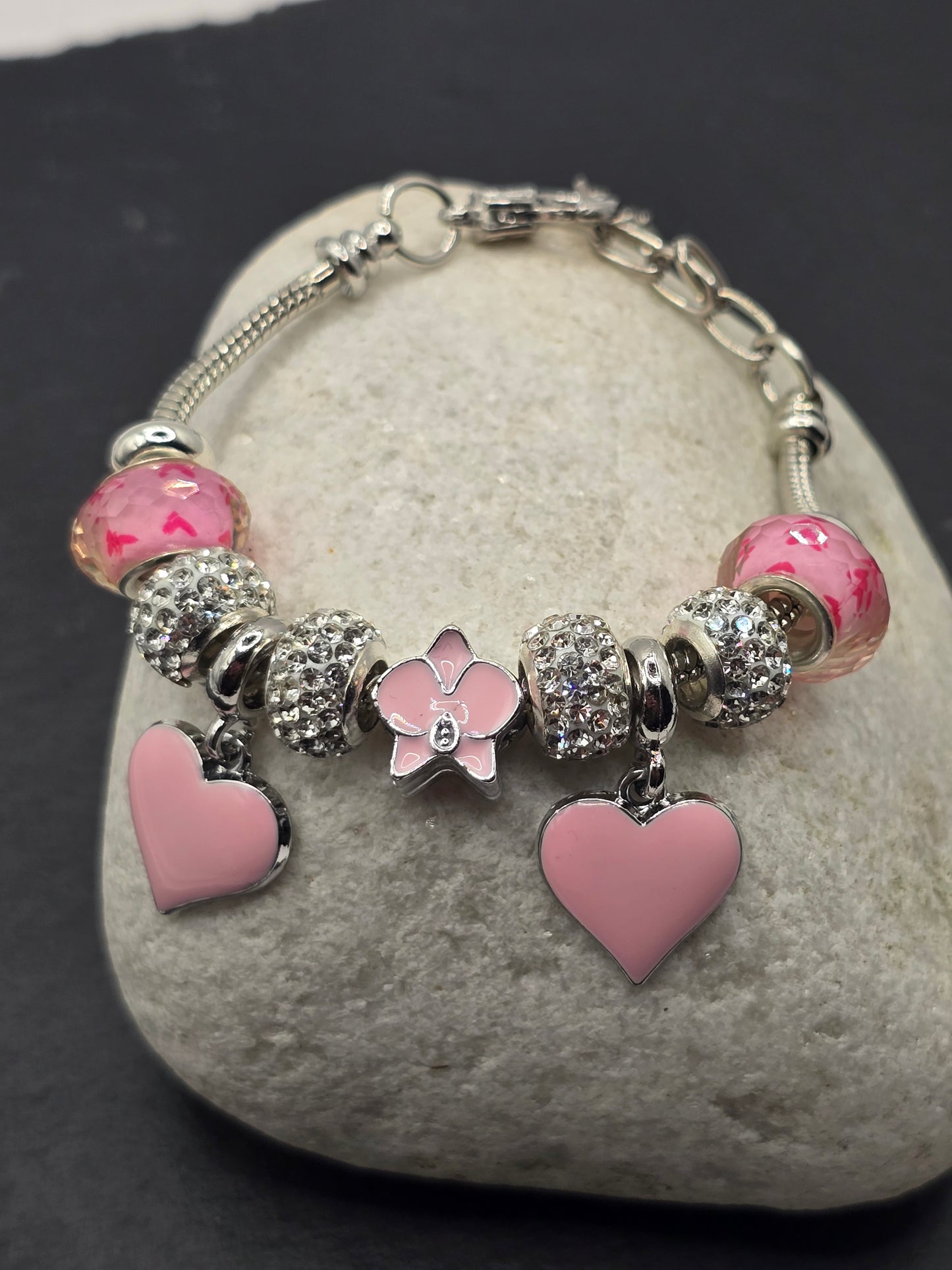 Snake Chain Charm Bracelets for Women and Girls - Unique Charm Bracelets with Various Designs