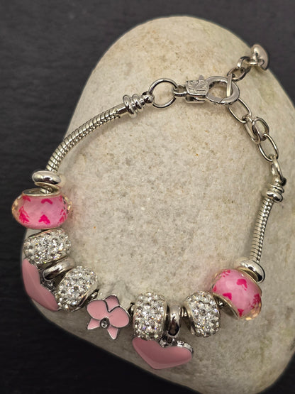 Snake Chain Charm Bracelets for Women and Girls - Unique Charm Bracelets with Various Designs
