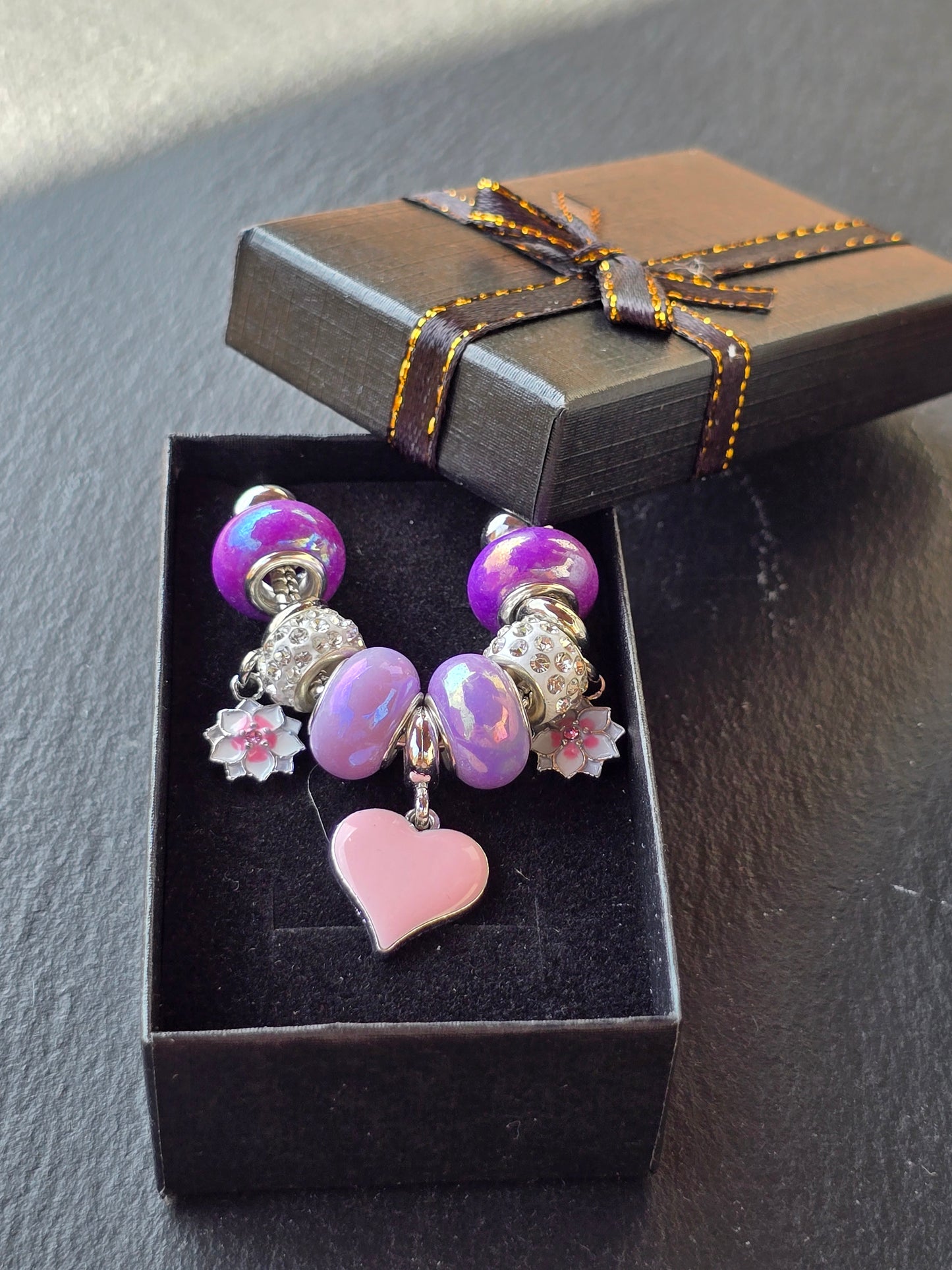Snake Chain Charm Bracelets for Women and Girls - Unique Charm Bracelets with Various Designs