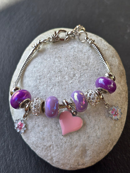 Snake Chain Charm Bracelets for Women and Girls - Unique Charm Bracelets with Various Designs
