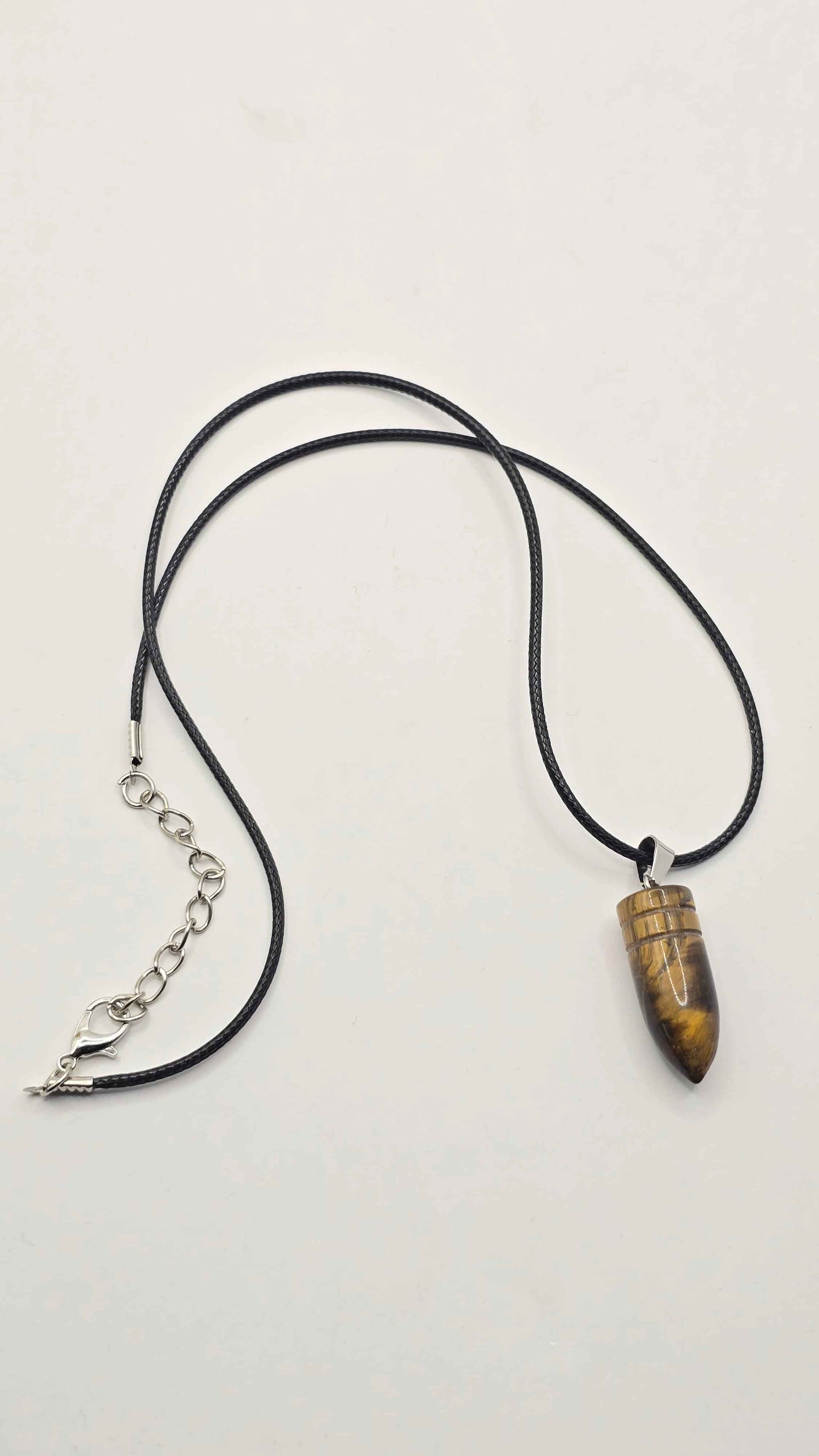 Men's Tigers Eye Bracelet and Necklace Set