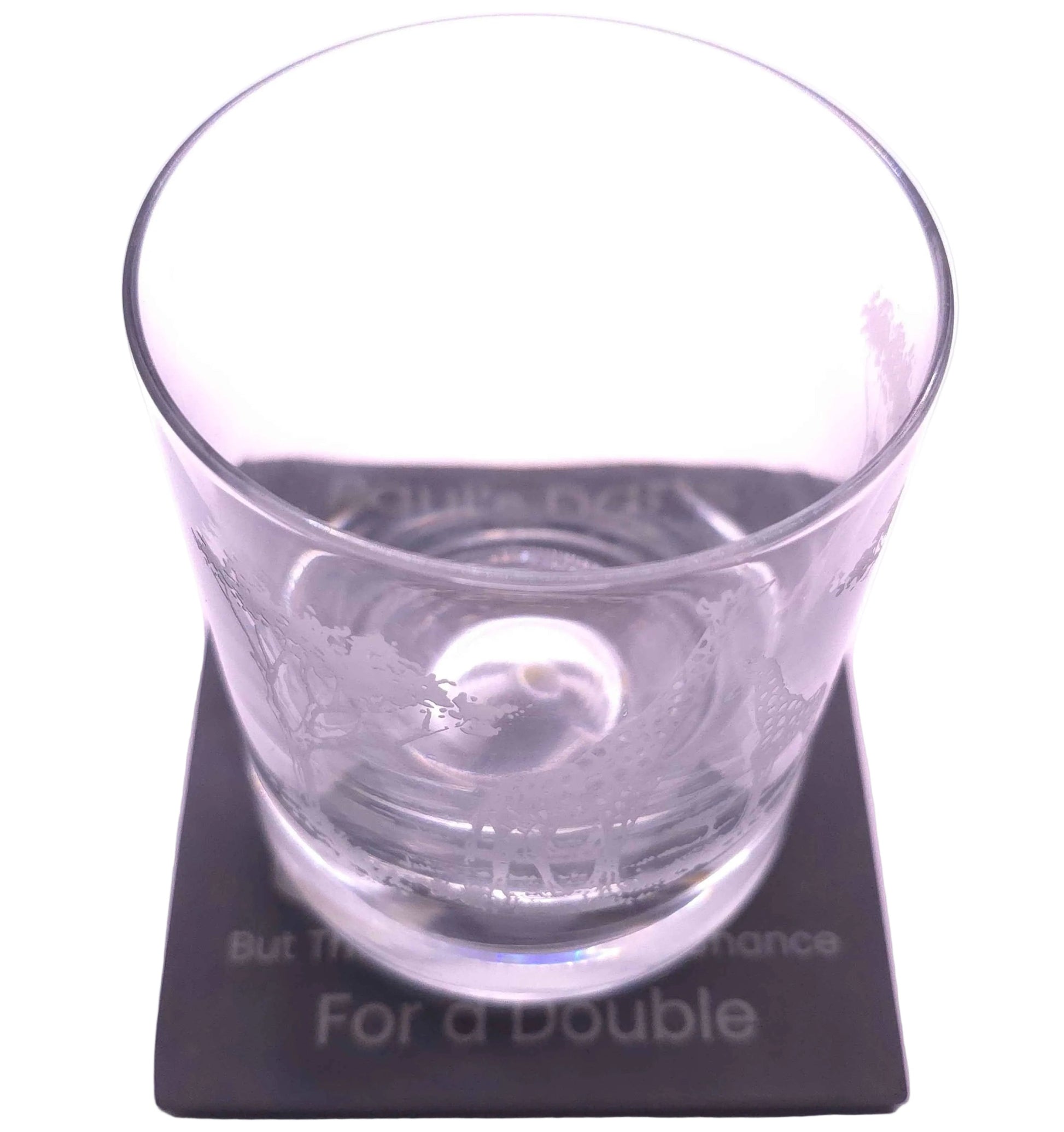 Personalised Darts Slate Coaster – "Never Miss a Double"