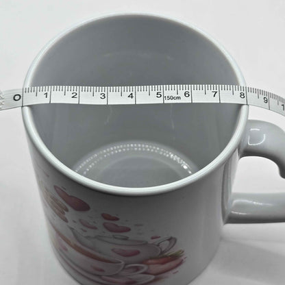 Be My Cookie to My Tea- Heart-Handle Mug ☕🍪