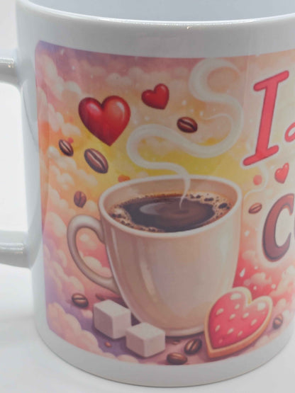I Love You More Than Coffee (Almost!) Heart-Handle Mug