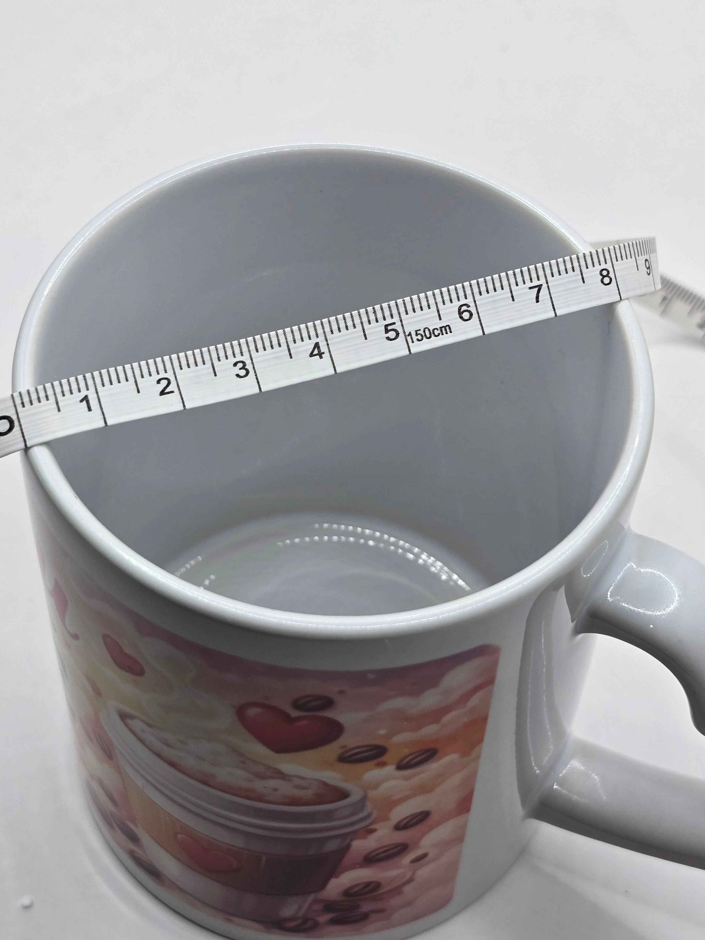 I Love You More Than Coffee (Almost!) Heart-Handle Mug