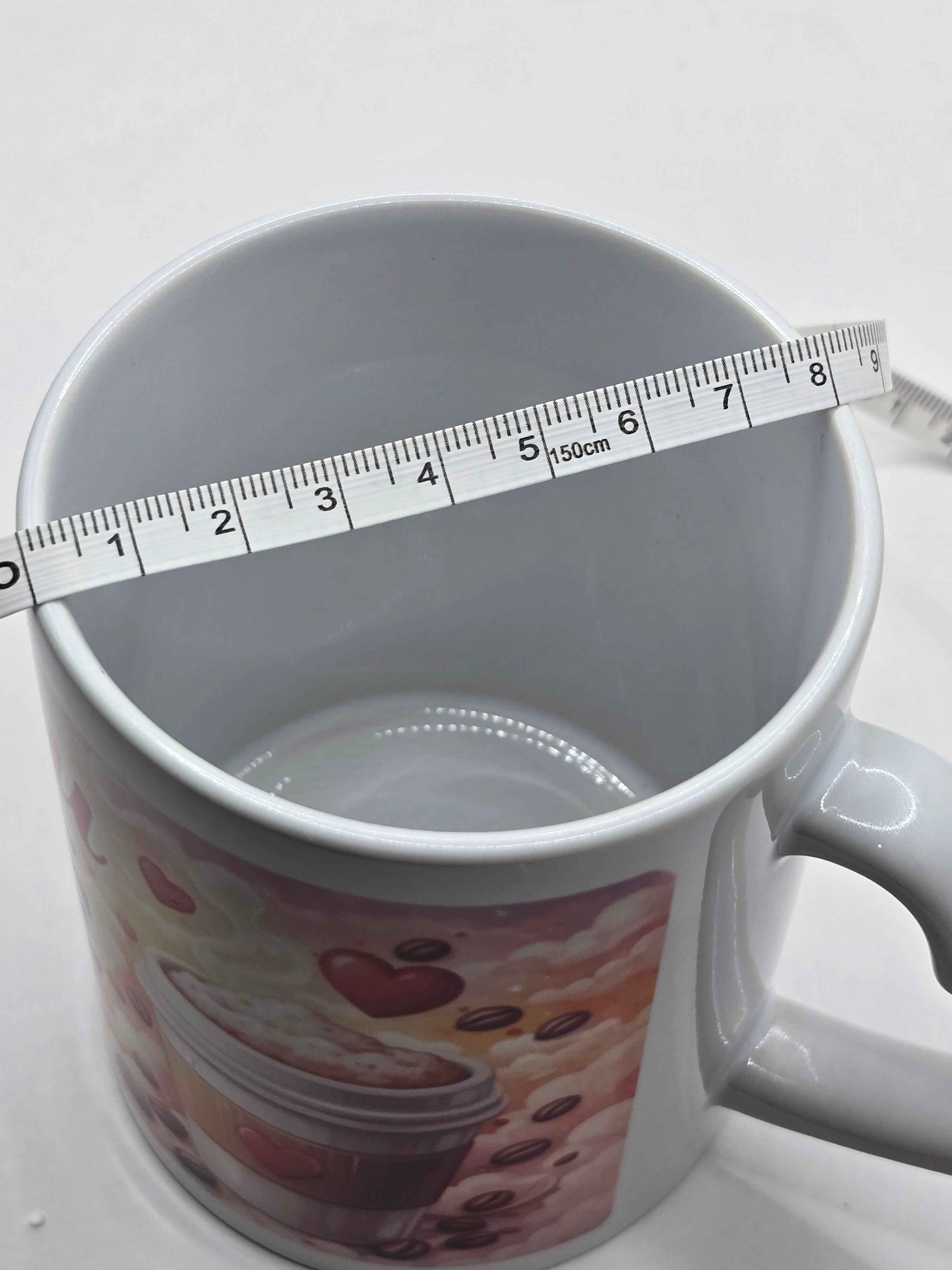 I Love You More Than Coffee (Almost!) Heart-Handle Mug