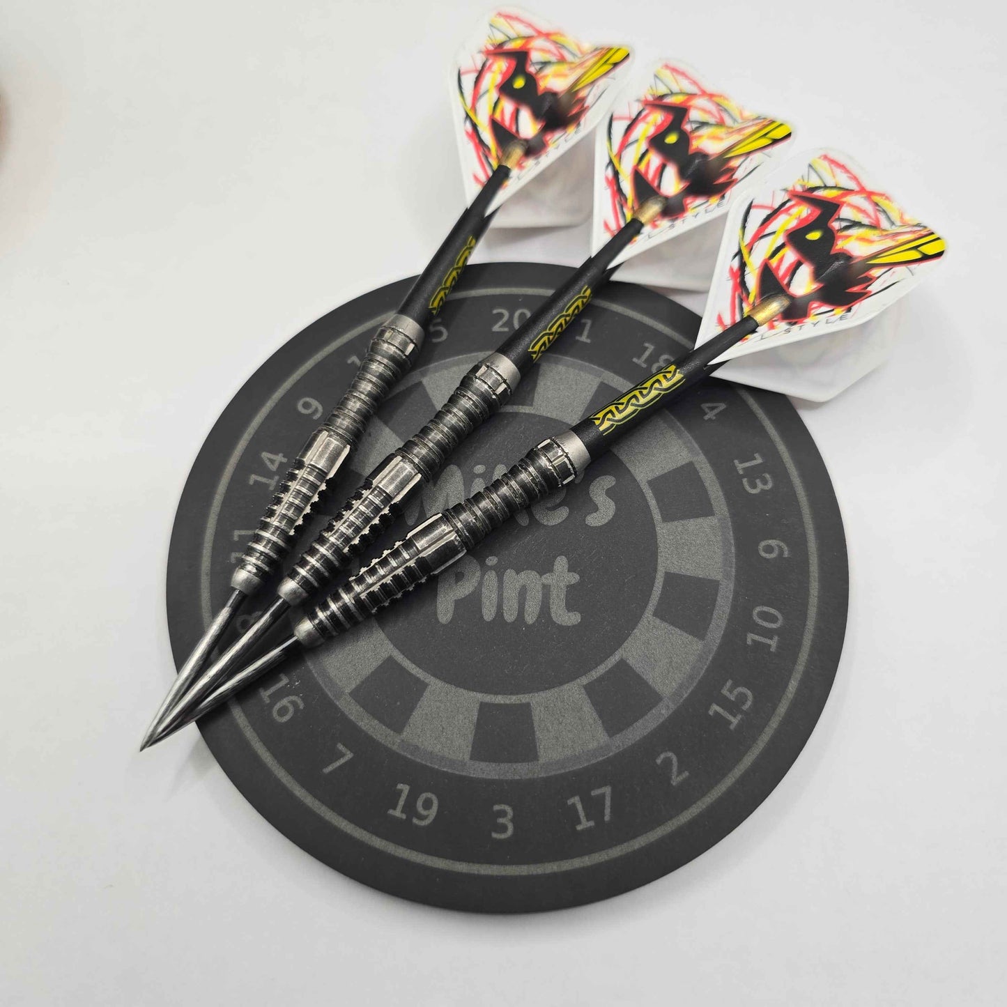 Personalised Dartboard Slate Coaster - Beer Mat