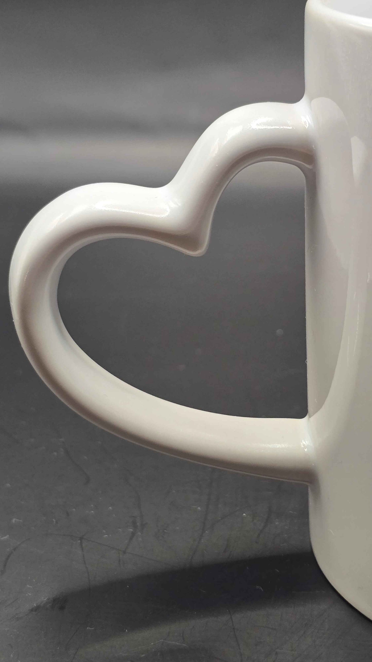 Floral Mama Bear Mug - Heart Handle Coffee Mug