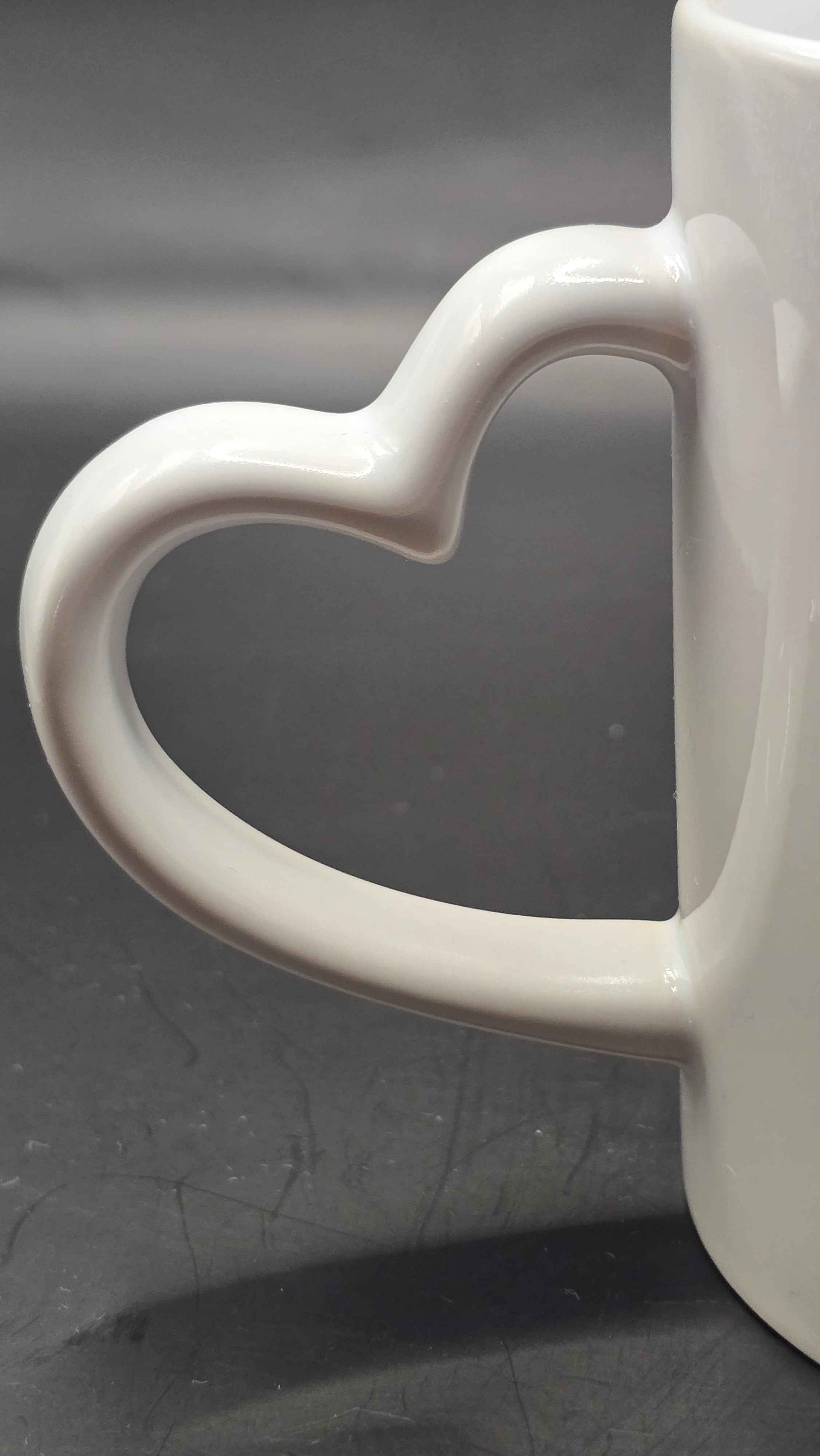 Floral Mama Bear Mug - Heart Handle Coffee Mug